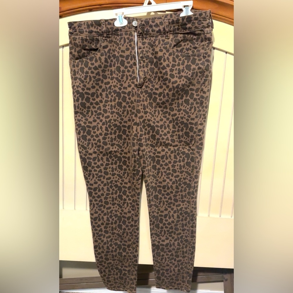 Leopard Print Men's Pants